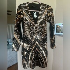 Express Sequin Dress